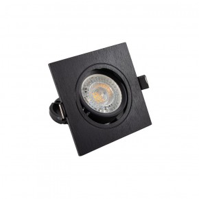 DK3021-BK Встраиваемый светильник, IP 20, 10 Вт, GU5.3, LED, черный, пластик в Кургане - kurgan.ok-mebel.com | фото 2