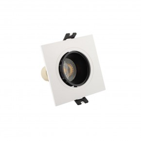 DK3021-WB Встраиваемый светильник, IP 20, 10 Вт, GU5.3, LED, белый/черный, пластик в Кургане - kurgan.ok-mebel.com | фото 2