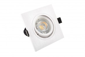 DK3021-WH Встраиваемый светильник, IP 20, 10 Вт, GU5.3, LED, белый, пластик в Кургане - kurgan.ok-mebel.com | фото