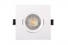 DK3021-WH Встраиваемый светильник, IP 20, 10 Вт, GU5.3, LED, белый, пластик в Кургане - kurgan.ok-mebel.com | фото 2