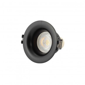 DK3024-BK Встраиваемый светильник, IP 20, 10 Вт, GU5.3, LED, черный, пластик в Кургане - kurgan.ok-mebel.com | фото