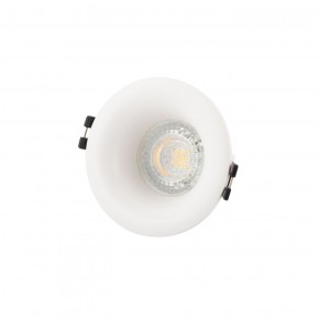 DK3024-WH Встраиваемый светильник, IP 20, 10 Вт, GU5.3, LED, белый, пластик в Кургане - kurgan.ok-mebel.com | фото 1