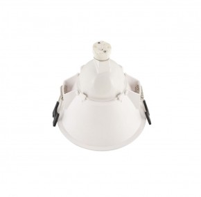 DK3026-WB Встраиваемый светильник, IP 20, 10 Вт, GU5.3, LED, белый/черный, пластик в Кургане - kurgan.ok-mebel.com | фото 5