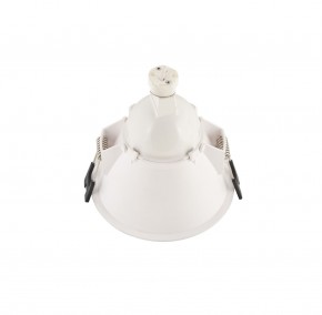 DK3026-WB Встраиваемый светильник, IP 20, 10 Вт, GU5.3, LED, белый/черный, пластик в Кургане - kurgan.ok-mebel.com | фото 4