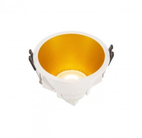 DK3026-WG Встраиваемый светильник, IP 20, 10 Вт, GU5.3, LED, белый/золотой, пластик в Кургане - kurgan.ok-mebel.com | фото 4