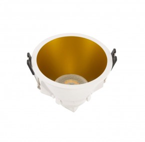 DK3026-WG Встраиваемый светильник, IP 20, 10 Вт, GU5.3, LED, белый/золотой, пластик в Кургане - kurgan.ok-mebel.com | фото 2
