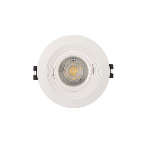 DK3029-WH Встраиваемый светильник, IP 20, 10 Вт, GU5.3, LED, белый, пластик в Кургане - kurgan.ok-mebel.com | фото
