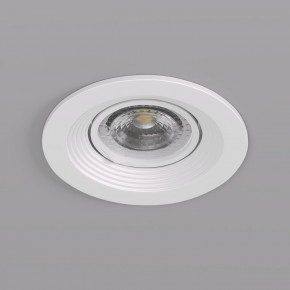 DK3029-WH Встраиваемый светильник, IP 20, 10 Вт, GU5.3, LED, белый, пластик в Кургане - kurgan.ok-mebel.com | фото 4