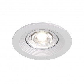 DK3029-WH Встраиваемый светильник, IP 20, 10 Вт, GU5.3, LED, белый, пластик в Кургане - kurgan.ok-mebel.com | фото 7