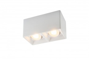 DK3035-WH Светильник накладной IP 20, 10 Вт, GU5.3, LED, белый, пластик в Кургане - kurgan.ok-mebel.com | фото