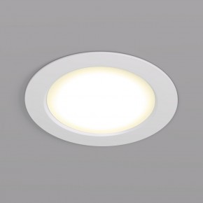 DK3048-WH Встраиваемый светильник, IP 20, 7Вт, LED, белый, пластик в Кургане - kurgan.ok-mebel.com | фото