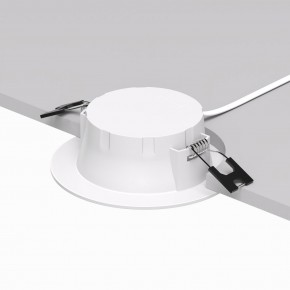 DK3048-WH Встраиваемый светильник, IP 20, 7Вт, LED, белый, пластик в Кургане - kurgan.ok-mebel.com | фото 3