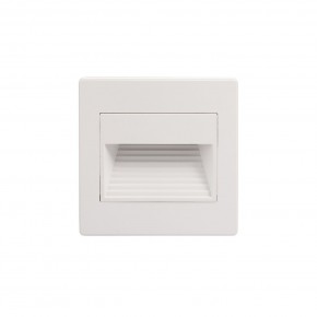DK3050-WH Светильник встраиваемый в стену, IP 20, LED 3000, 1 Вт, белый, пластик в Кургане - kurgan.ok-mebel.com | фото 3