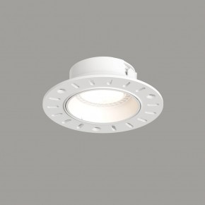 DK3055-WH Встраиваемый светильник, IP 20, 10 Вт, GU5.3, LED, белый, пластик в Кургане - kurgan.ok-mebel.com | фото