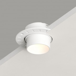 DK3056-WH Встраиваемый светильник под шпатлевку, IP20, до 15 Вт, LED, GU5,3, белый, пластик в Кургане - kurgan.ok-mebel.com | фото 2