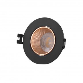 DK3061-BBR Встраиваемый светильник, IP 20, 10 Вт, GU5.3, LED, черный/бронзовый, пластик в Кургане - kurgan.ok-mebel.com | фото