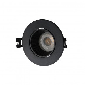 DK3061-BK Встраиваемый светильник, IP 20, 10 Вт, GU5.3, LED, черный/черный, пластик в Кургане - kurgan.ok-mebel.com | фото