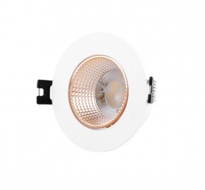 DK3061-WBR Встраиваемый светильник, IP 20, 10 Вт, GU5.3, LED, белый/бронзовый, пластик в Кургане - kurgan.ok-mebel.com | фото