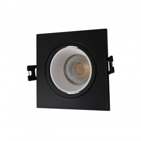 DK3071-BK+WH Встраиваемый светильник, IP 20, 10 Вт, GU5.3, LED, черный/белый, пластик в Кургане - kurgan.ok-mebel.com | фото