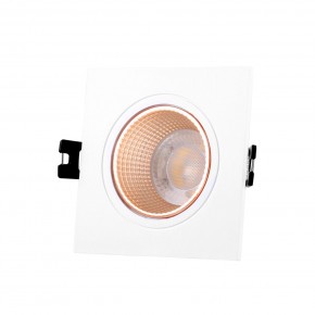 DK3071-WBR Встраиваемый светильник, IP 20, 10 Вт, GU5.3, LED, белый/бронзовый, пластик в Кургане - kurgan.ok-mebel.com | фото
