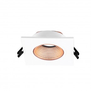 DK3071-WBR Встраиваемый светильник, IP 20, 10 Вт, GU5.3, LED, белый/бронзовый, пластик в Кургане - kurgan.ok-mebel.com | фото 2