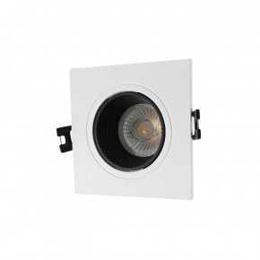 DK3071-WH+BK Встраиваемый светильник, IP 20, 10 Вт, GU5.3, LED, белый/черный, пластик в Кургане - kurgan.ok-mebel.com | фото