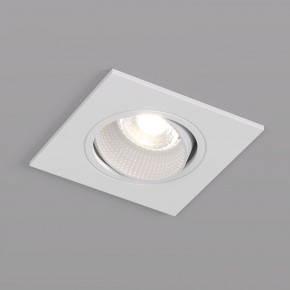 DK3071-WH Встраиваемый светильник, IP 20, 10 Вт, GU5.3, LED, белый/белый, пластик в Кургане - kurgan.ok-mebel.com | фото 3