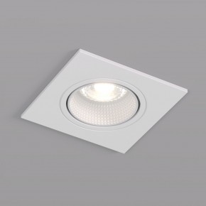 DK3071-WH Встраиваемый светильник, IP 20, 10 Вт, GU5.3, LED, белый/белый, пластик в Кургане - kurgan.ok-mebel.com | фото