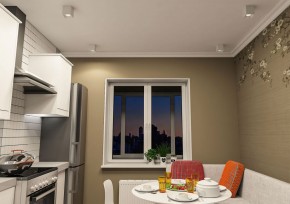 DK3080-WH Светильник накладной IP 20, 10 Вт, GU5.3, LED, белый/белый, пластик в Кургане - kurgan.ok-mebel.com | фото 2