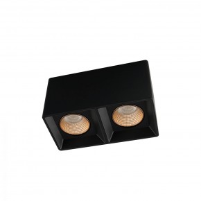 DK3085-BK+BR Светильник накладной IP 20, 10 Вт, GU5.3, LED, черный/бронзовый, пластик в Кургане - kurgan.ok-mebel.com | фото