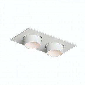 DK3122-WH Встраиваемый светильник, IP20, до 15 Вт, LED, GU5,3, белый, пластик в Кургане - kurgan.ok-mebel.com | фото 4
