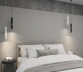 DK4045-WH Подвесной светильник, с декоративным вырезом, IP 20, до 15 Вт, LED, GU10, белый, алюминий в Кургане - kurgan.ok-mebel.com | фото 4