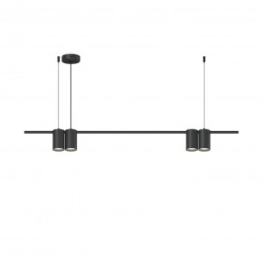 DK4061-BK Подвесной светильник ORBIT, IP20, 4xGU10 LED до 15 Вт, черный матовый, алюминий в Кургане - kurgan.ok-mebel.com | фото 3
