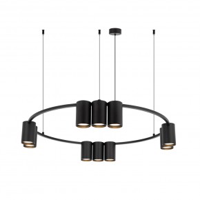 DK4065-BK Подвесной светильник ORBIT, IP20, 10xGU10 LED до 15 Вт, черный матовый, алюминий в Кургане - kurgan.ok-mebel.com | фото 3