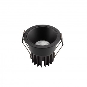 DK4500-BK Встраиваемый светильник, IP 20, 12 Вт, LED 3000, черный, алюминий в Кургане - kurgan.ok-mebel.com | фото