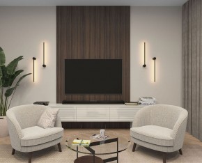 DK5010-BK Бра 600 мм, 3000К, IP20, 5 Вт, черный, алюминий в Кургане - kurgan.ok-mebel.com | фото 5