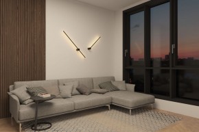 DK5010-BK Бра 600 мм, 3000К, IP20, 5 Вт, черный, алюминий в Кургане - kurgan.ok-mebel.com | фото 7