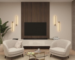 DK5010-SG Бра 600 мм, 3000К, IP20, 5 Вт, матовое золото в Кургане - kurgan.ok-mebel.com | фото 5