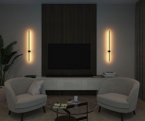 DK5014-BK Бра 1000 мм, 3000К, IP20, 12 Вт, черный, алюминий в Кургане - kurgan.ok-mebel.com | фото 6