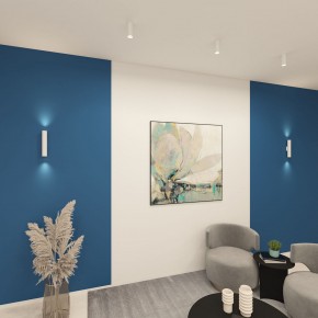DK5022-WH Настенный светильник, IP20, до 15 Вт, LED, 2xGU10, белый, алюминий в Кургане - kurgan.ok-mebel.com | фото 5