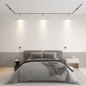DK5072-DN Бра SHINE WALL со светодиодом, D104*H68, IP20, 3000К, 3W, RA?90, темный никель, алюминий в Кургане - kurgan.ok-mebel.com | фото 4