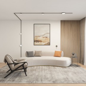 DK5072-DN Бра SHINE WALL со светодиодом, D104*H68, IP20, 3000К, 3W, RA?90, темный никель, алюминий в Кургане - kurgan.ok-mebel.com | фото 5