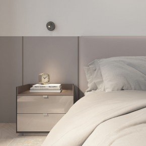 DK5072-DN Бра SHINE WALL со светодиодом, D104*H68, IP20, 3000К, 3W, RA?90, темный никель, алюминий в Кургане - kurgan.ok-mebel.com | фото 9
