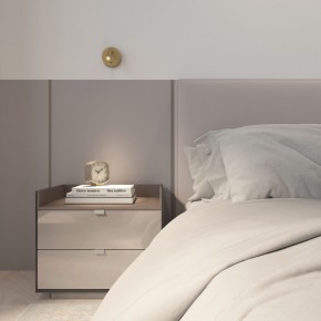 DK5072-SB Бра SHINE WALL со светодиодом, D104*H68, IP20, 3000К, 3W, RA?90, сатинированная латунь, алюминий в Кургане - kurgan.ok-mebel.com | фото 9