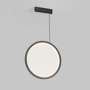 DK6606-BK Подвесной вертикальный светильник Veil со светодиодом H1700 d600 220V 48W 3000-6000K IP20 черный алюминий в Кургане - kurgan.ok-mebel.com | фото 3