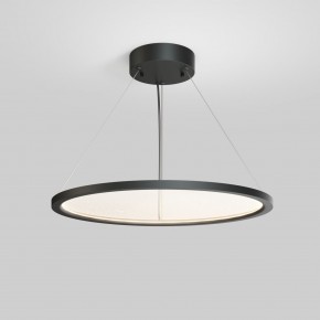 DK6616-BK Подвесной горизонтальный светильник Veil со светодиодом H900 d600 220V 48W 3000-6000K IP20 черный алюминий в Кургане - kurgan.ok-mebel.com | фото