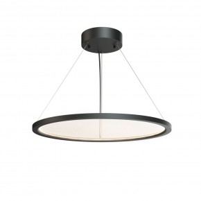 DK6616-BK Подвесной горизонтальный светильник Veil со светодиодом H900 d600 220V 48W 3000-6000K IP20 черный алюминий в Кургане - kurgan.ok-mebel.com | фото 4