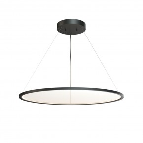 DK6620-BK Подвесной горизонтальный светильник Veil со светодиодом H900 d1000 220V 82W 3000-6000K IP20 черный алюминий в Кургане - kurgan.ok-mebel.com | фото 4
