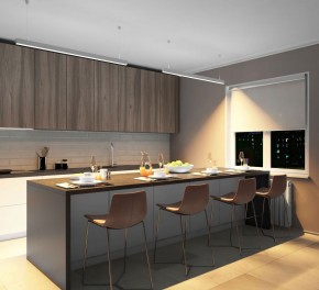 DK9123-WH Линейный светильник 30W 1250mm 3000K, белый в Кургане - kurgan.ok-mebel.com | фото 4