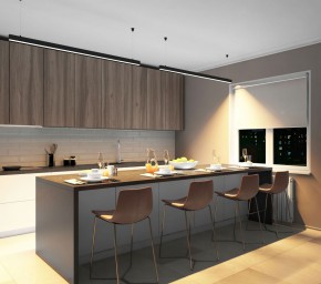DK9153-BK Линейный светильник 42W 1500mm 3000K, черный в Кургане - kurgan.ok-mebel.com | фото 7